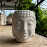 Pot ceramic Budha -5 inch
