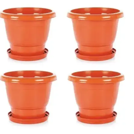 Pot-Nursery Red colour Pots -10 inch