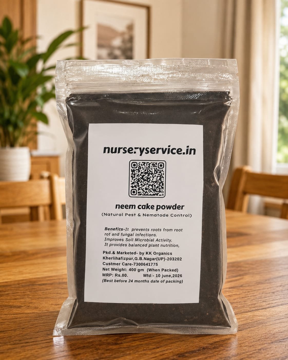 neem cake powder
