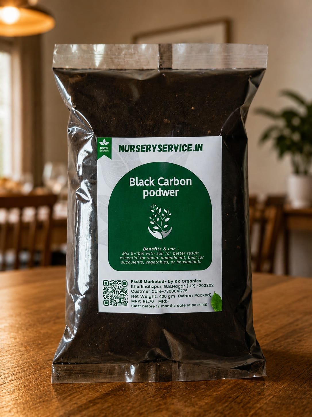 Black carbon powder